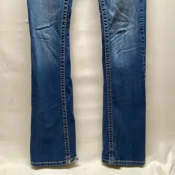 Vintage Lucky Brand Jeans Women's 4/27 Meggie Grace Low Rise Boot Y2K Button Fly - Picture 3 of 16